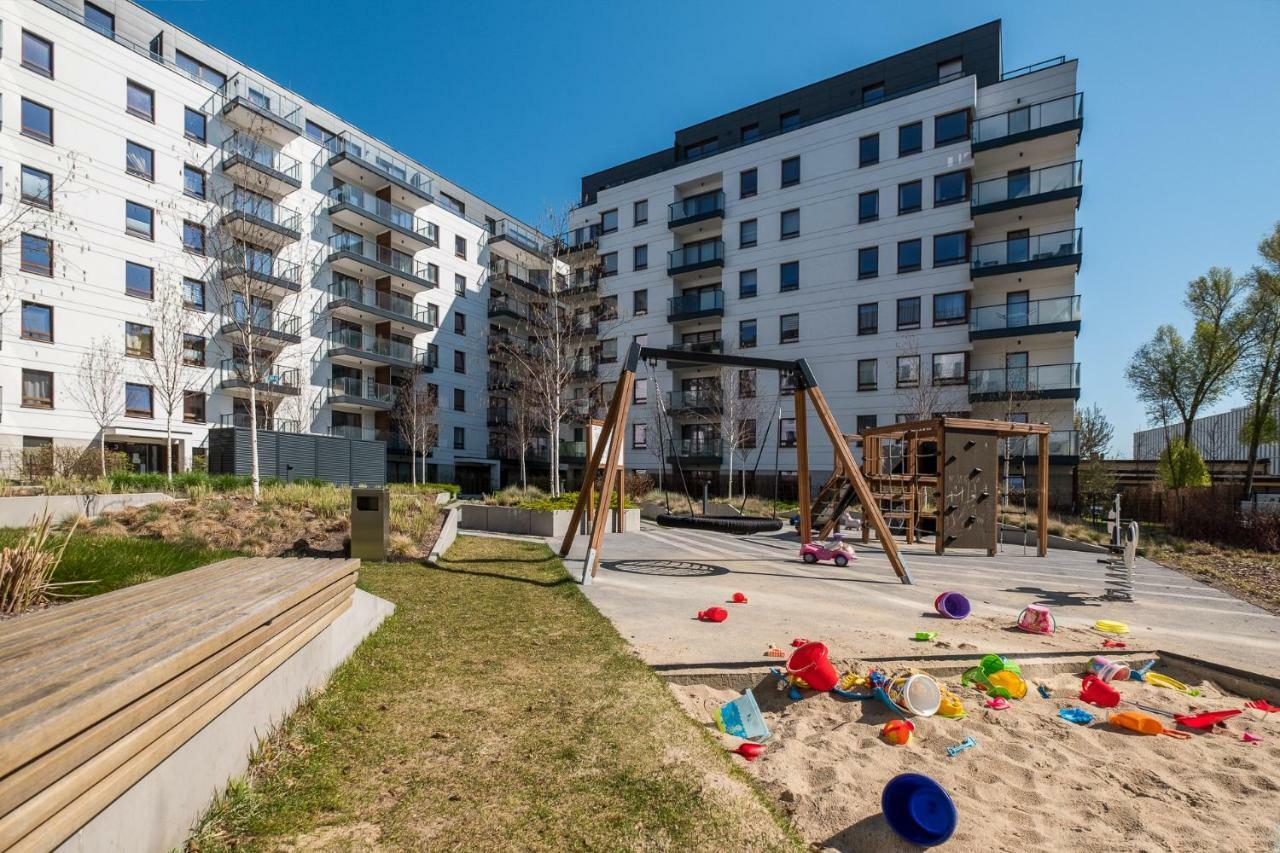 Folk Apartment Warschau Exterior foto